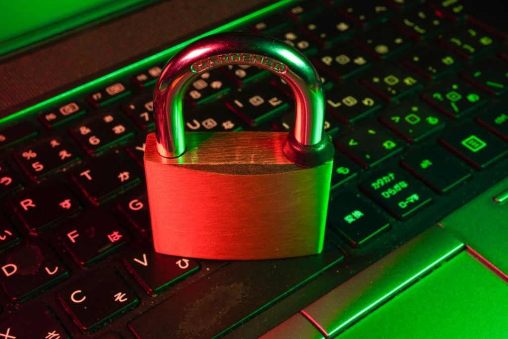 Cybersecurity workstation representing IP reputation and fraud-check analysis